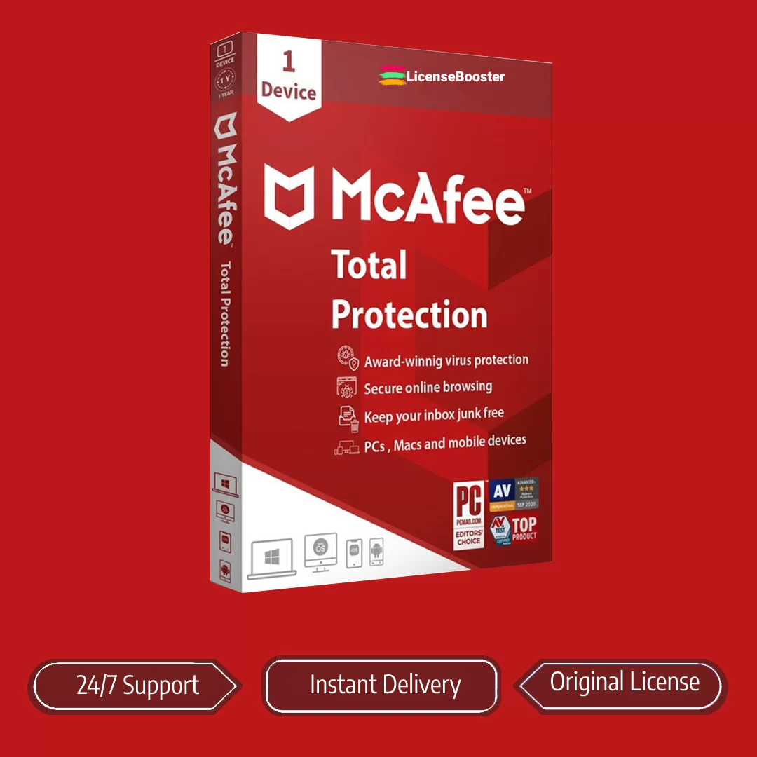 McAfee Total Protection 2022 License